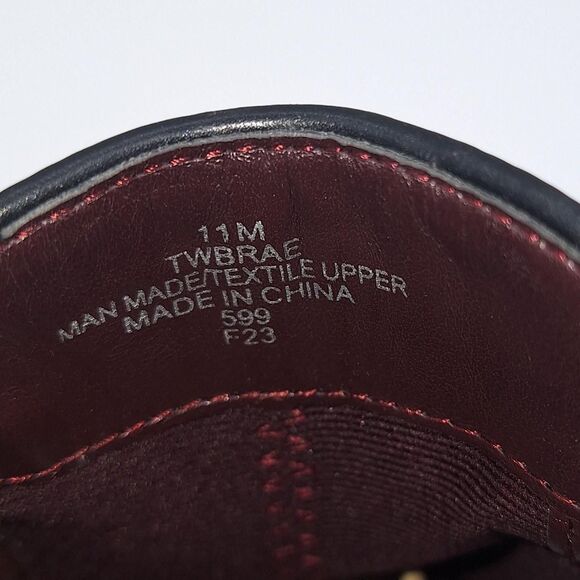 Tommy Hilfiger Women's Brae Pull On Boot Size 11 Black 3.5" Stacked Heel NIB - Picture 7 of 8